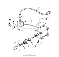 STARTER MOTOR KIT-MODEL 38-7590 (OPTIONAL)