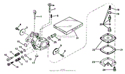 CARBURETOR NO. 632142A