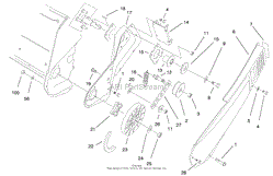 PULLEY &amp; BELT COVER ASSEMBLY