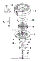 RECOIL STARTER NO. 590652