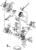 ENGINE ASSEMBLY TECUMSEH HSK635 1723C