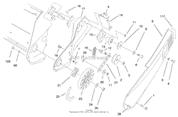 PULLEY &amp; BELT COVER ASSEMBLY