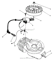 FLYWHEEL &amp; MAGNETO ASSEMBLY