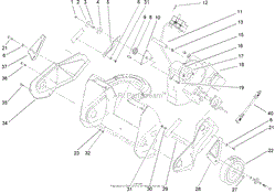 ENGINE, SIDE PLATE AND WHEEL ASSEMBLY