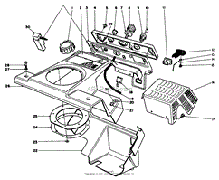 CONTROL PANEL &amp; SHROUDING ASSEMBLY