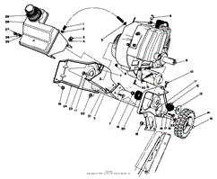 ENGINE &amp; MAIN FRAME ASSEMBLY