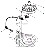 FLYWHEEL &amp; MAGNETO ASSEMBLY