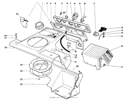 CONTROL PANEL &amp; SHROUDING ASSEMBLY