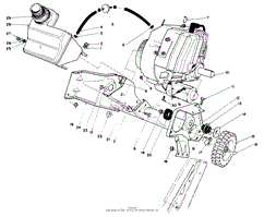 ENGINE &amp; MAIN FRAME ASSEMBLY