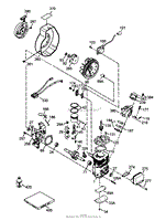 ENGINE TECUMSEH MODEL NO. HSK600 TYPE 1659-S (MODEL NO. 38190 ONLY)