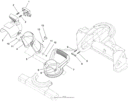 DEFLECTOR CHUTE CONTROL ASSEMBLY