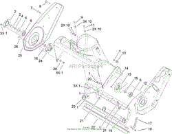 ROTOR HOUSING AND SCRAPER ASSEMBLY