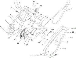 IMPELLER DRIVE ASSEMBLY