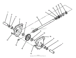 24&quot; AUGER GEARCASE ASSEMBLY NO. 74-1560