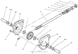 24&quot; AUGER GEARCASE ASSEMBLY NO. 74-1560