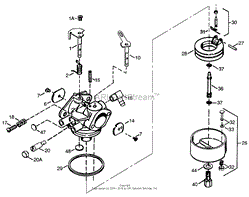 CARBURETOR TECUMSEH #640169