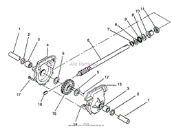 32&quot; AUGER GEARCASE ASSEMBLY NO. 74-1562