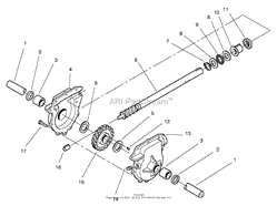 32&quot; AUGER GEARCASE ASSEMBLY NO. 74-1562