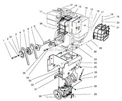 ENGINE, TRANSMISSION DRIVE ASSEMBLY