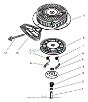 RECOIL STARTER NO. 590733