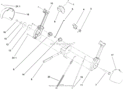 LEVER CHUTE CONTROL ASSEMBLY