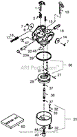 CARBURETOR PART NO. 640054