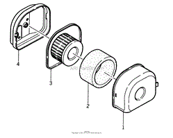 AIR CLEANER-KAWASAKI FA130