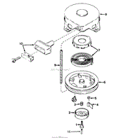 REWIND STARTER MODEL NO. 590420