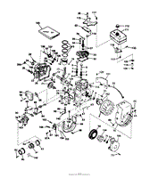 ENGINE TECUMSEH-MODEL HS40-55473E