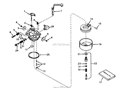 CARBURETOR NO. 631921