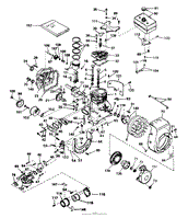 ENGINE TECUMSEH MODEL H35-45481M