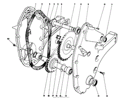 CHAIN CASE ASSEMBLY MODEL 58307 &amp; 58336