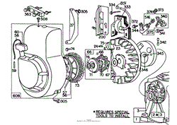 ENGINE BRIGGS &amp; STRATTON MODEL 60102-0378-01 2 H.P. TILLER MODEL 58307