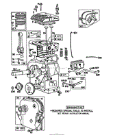 BRIGGS AND STRATTON ENGINE MODEL NO. 130292-0728-02