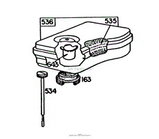 ENGINE BRIGGS &amp; STRATTON MODEL 112202-0135-01(4)