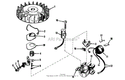 MAGNETO MODEL NO. 610690A