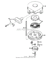 REWIND STARTER MODEL NO. 590420