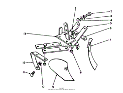 TURNING PLOW MODEL 59746 (OPTIONAL)