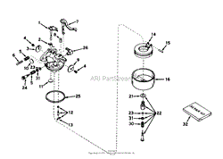 CARBURETOR NO. 631469