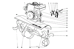 TINE AND ENGINE ASSEMBLY