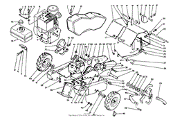 ENGINE AND FRAME ASSEMBLY