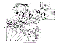 TINE AND ENGINE ASSEMBLY