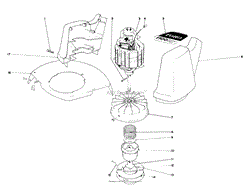 MOTOR AND HOUSING ASSEMBLY