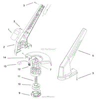 MOTOR &amp; HOUSING ASSEMBLY