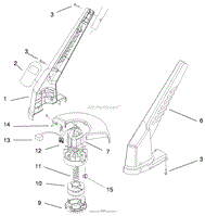 MOTOR &amp; HOUSING ASSEMBLY