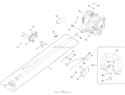 UPPER SHAFT, HANDLE AND POWERHEAD ASSEMBLY