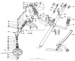 DRIVE &amp; SHAFT TRIMMER HEAD ASSEMBLY