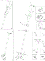 13IN CORDLESS DUAL-LINE TRIMMER ASSEMBLY