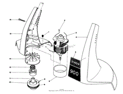 MOTOR AND HOUSING ASSEMBLY