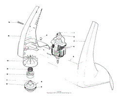 MOTOR AND HOUSING ASSEMBLY